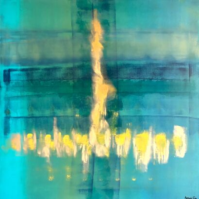 AQUA ET LUX - a Paint Artowrk by Antonio Cury Neto